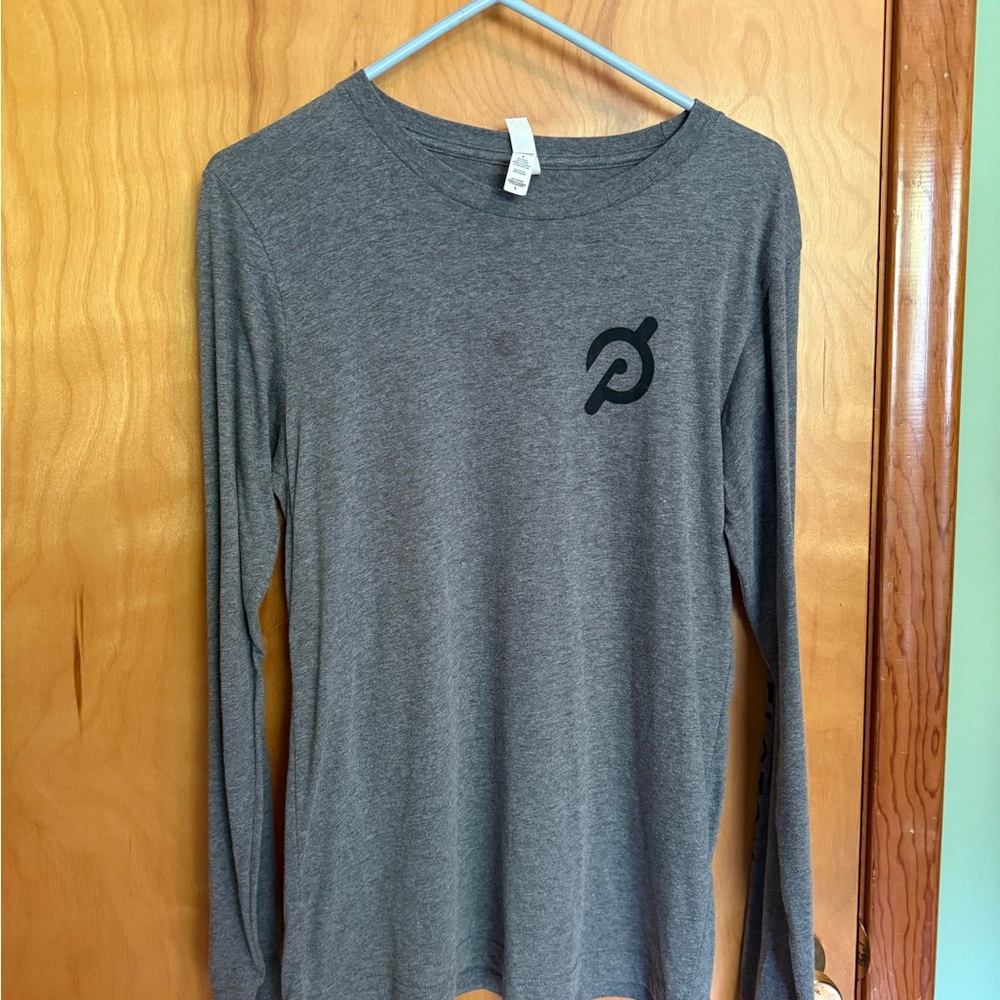 Peloton Gray Long Sleeve Tee